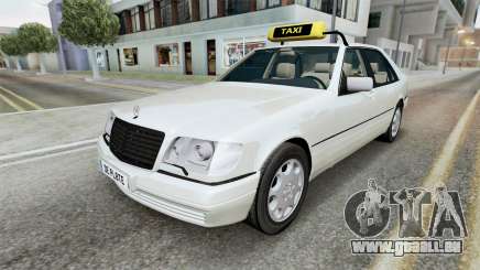 Mercedes-Benz S 600 L Taxi (V140) 1996 pour GTA San Andreas