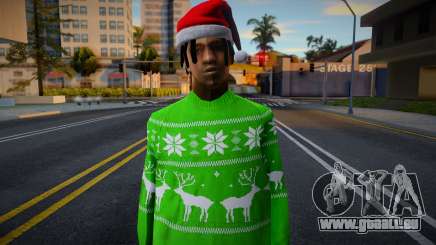 Skin New Year’s Grove Street Gang pour GTA San Andreas