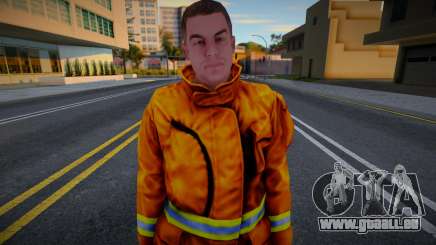 HD Fireman From GTA V pour GTA San Andreas