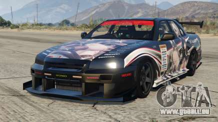 Nissan Skyline Uras Type-GT Drift S7 [Add-On] für GTA 5