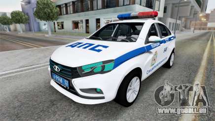 Lada Vesta Police (GFL) 2015 pour GTA San Andreas
