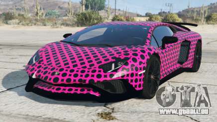 Lamborghini Aventador Wild Strawberry pour GTA 5