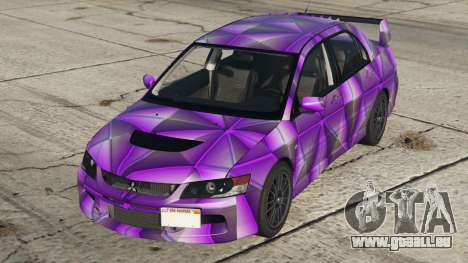 Mitsubishi Lancer Evolution IX MR Purple Plum