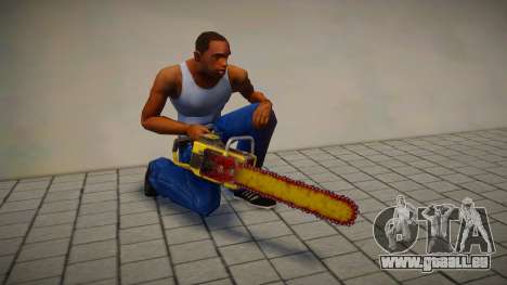 Gold Chainsaw - RE4R (Fan Made) für GTA San Andreas