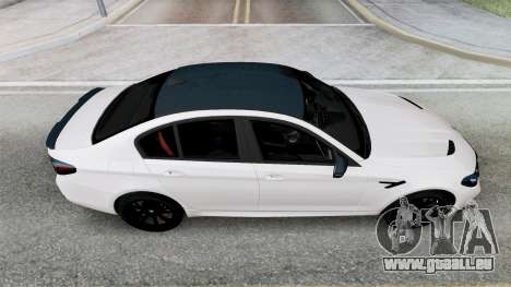 BMW M5 CS (F90) Light Gray pour GTA San Andreas