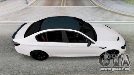 BMW M5 CS (F90) Light Gray für GTA San Andreas