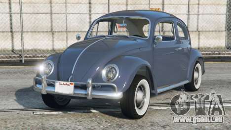 Volkswagen Beetle Blue Bayoux