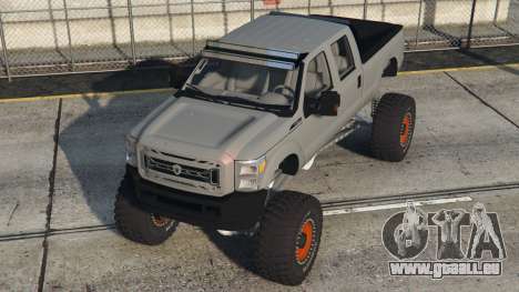 Ford F-350 Crew Cab Silver Chalice