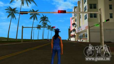 Texan Girl White pour GTA Vice City