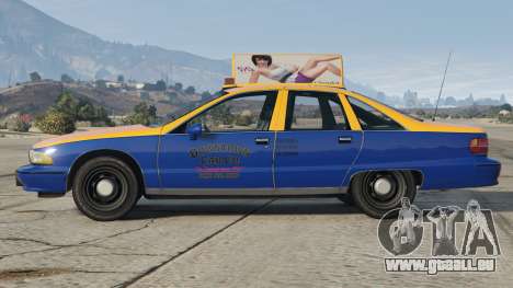 Chevrolet Caprice Taxi Congress Blue