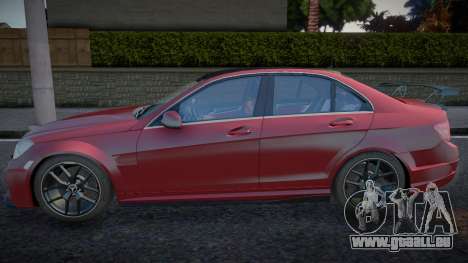 Mercedes-Benz C63 W204 Diamond Spoiler pour GTA San Andreas