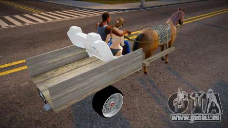 Modified Horse Cart für GTA San Andreas