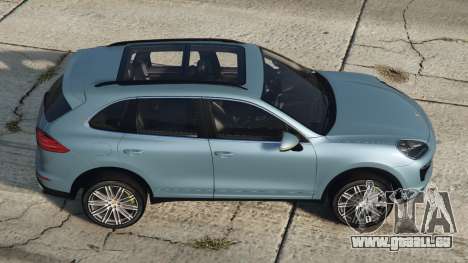 Porsche Cayenne Turbo S (958) Hippie Blue