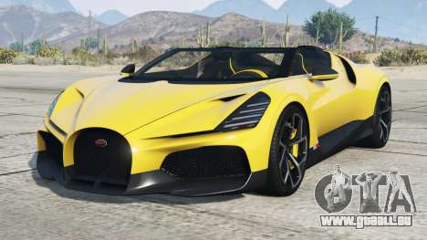 Bugatti W16 Mistral Banana Yellow