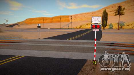 Railroad Crossing Mod Slovakia v32 pour GTA San Andreas