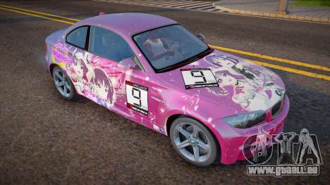 2012 BMW 1 Series M Coupe Love Live Itasha pour GTA San Andreas