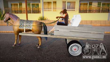 Modified Horse Cart für GTA San Andreas