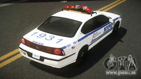 2000 Chevrolet Impala NYPD pour GTA 4