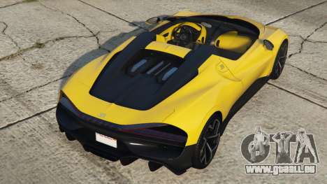 Bugatti W16 Mistral Banana Yellow