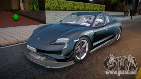 Porsche Taycan Turbo S Sapphire pour GTA San Andreas