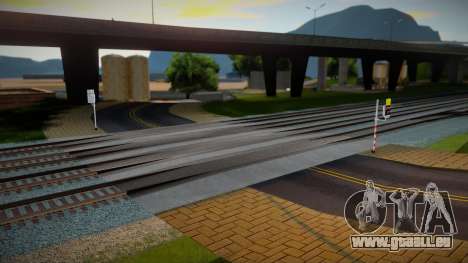 Railroad Crossing Mod Slovakia v4 für GTA San Andreas