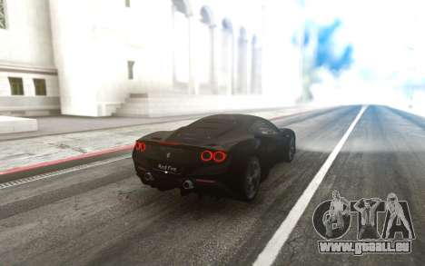 Ferrari F8 Tributo Black für GTA San Andreas