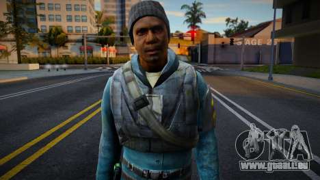 Half-Life 2 Rebels Male v3 für GTA San Andreas