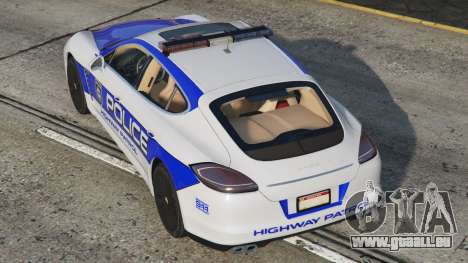 Porsche Panamera Turbo Police Hot Pursuit