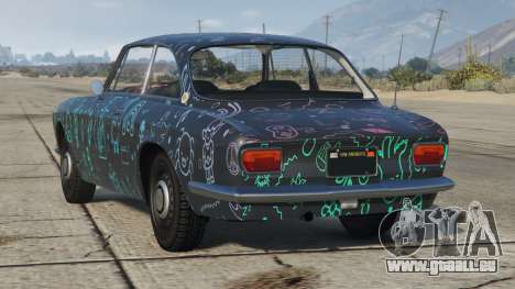 Alfa Romeo 1750 Pickled Bluewood