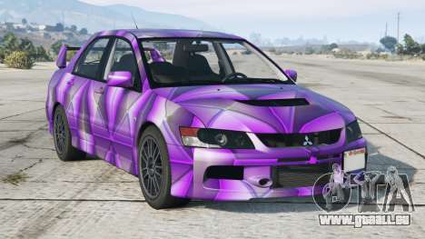 Mitsubishi Lancer Evolution IX MR Purple Plum