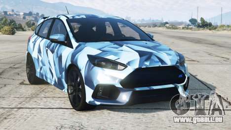 Ford Focus RS Blue Jeans