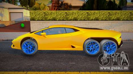 Lamborghini Huracan 6on6 Diamond pour GTA San Andreas