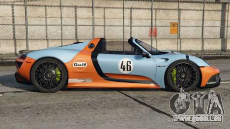 Porsche 918 Spyder Non Photo Blue