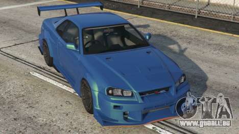 Nissan Skyline Venice Blue