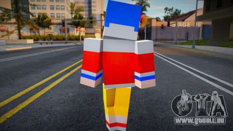 Riki Ryugasaki (B-Daman Crossfire) Minecraft pour GTA San Andreas