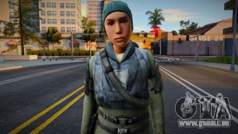 Half-Life 2 Rebels Female v1 für GTA San Andreas