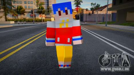 Riki Ryugasaki (B-Daman Crossfire) Minecraft pour GTA San Andreas