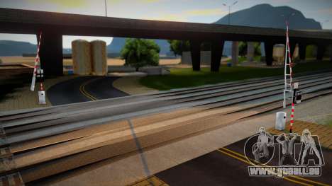 Railroad Crossing Mod Slovakia v14 für GTA San Andreas
