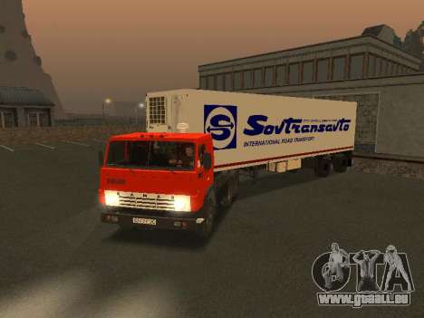 KAMAZ 54112 camion tracteur pour GTA San Andreas