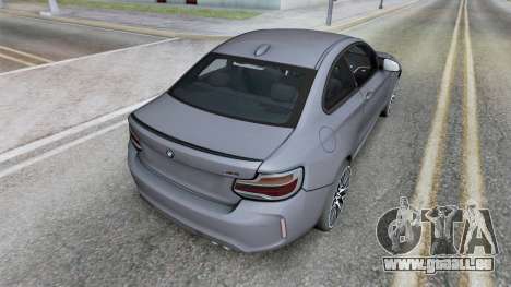 BMW M2 Competition (F87) Dove Gray für GTA San Andreas