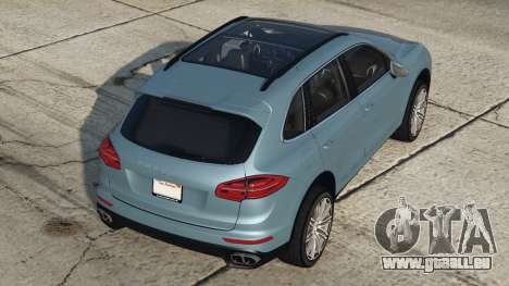 Porsche Cayenne Turbo S (958) Hippie Blue