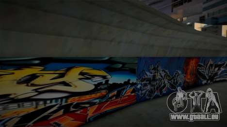 Wild Walls v2 (Graffiti Environment) für GTA San Andreas