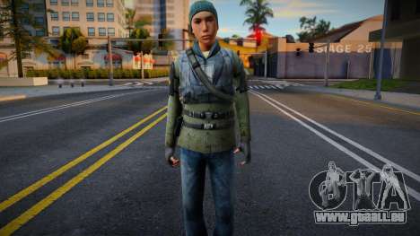 Half-Life 2 Rebels Female v1 pour GTA San Andreas