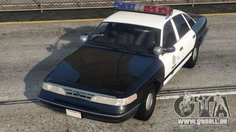 Ford Crown Victoria LSPD Rich Black