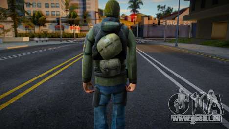 Half-Life 2 Rebels Male v8 pour GTA San Andreas