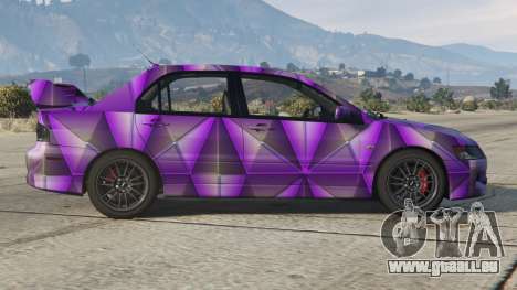 Mitsubishi Lancer Evolution IX MR Purple Plum