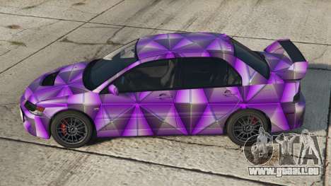 Mitsubishi Lancer Evolution IX MR Purple Plum