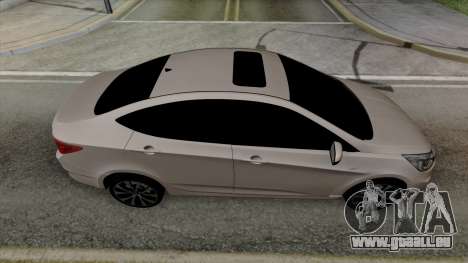 Hyundai Solaris Silver Chalice pour GTA San Andreas