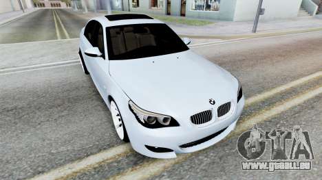 BMW M5 (E60) Pastel Blue pour GTA San Andreas