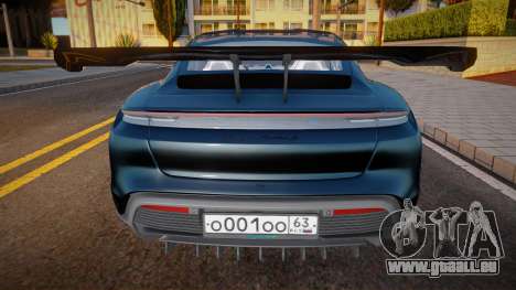 Porsche Taycan Turbo S Sapphire pour GTA San Andreas